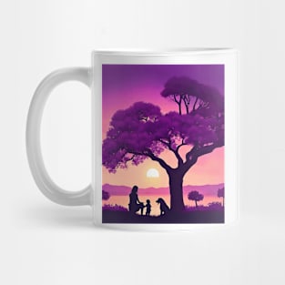 Jacaranda Dream Sunset Mug